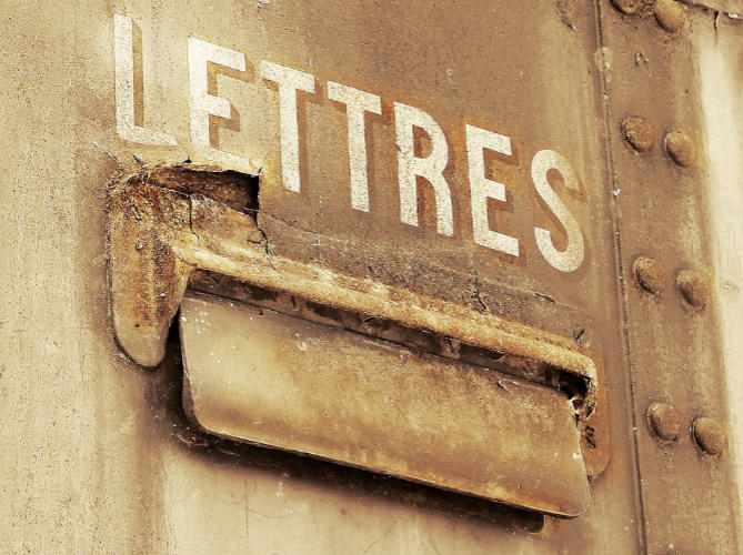 Franse brievenbus